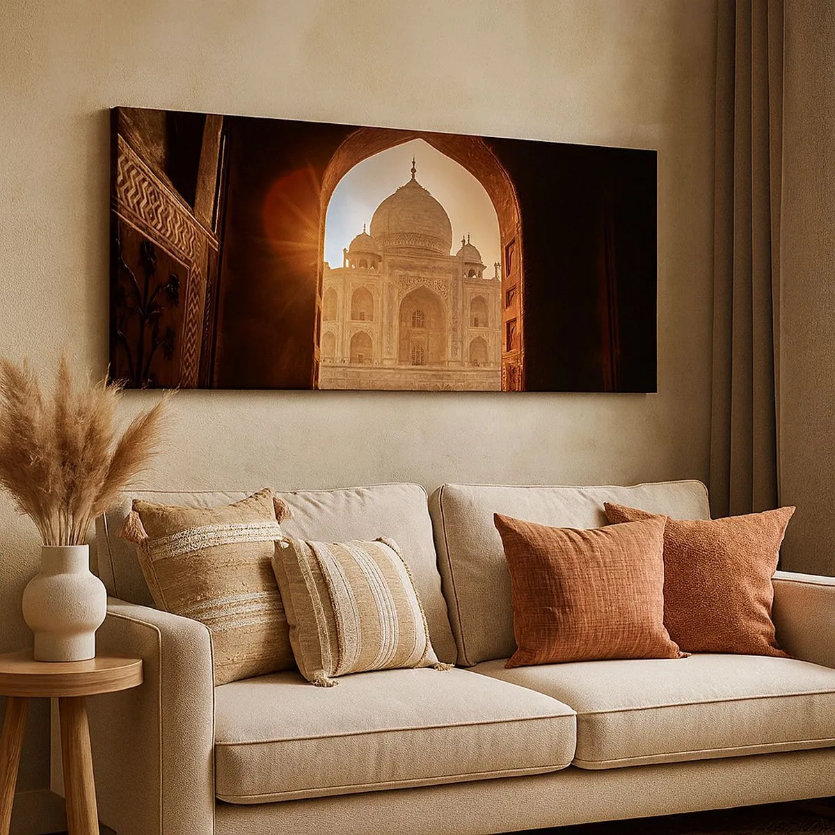 Vászonkép - A földöntúli szerelem emlékműve - 100x40 cm