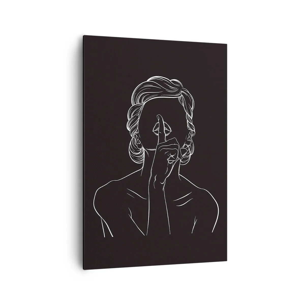 Vászonkép - A szépség csendben virágzik - 70x100 cm