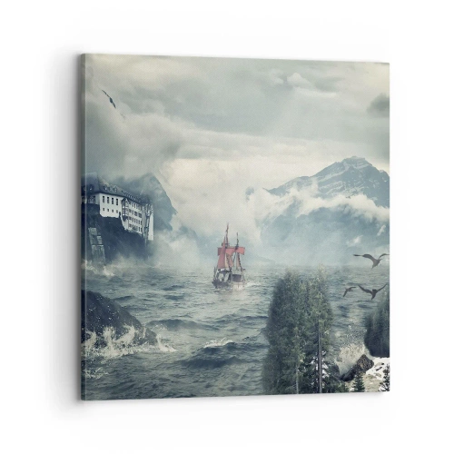 Vászonkép - Varázslatos vizeken - 70x70 cm