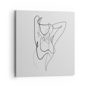 Vászonkép - Milyen vagy igazán…. - 70x70 cm