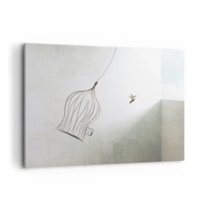 Vászonkép - Az elememen - 100x70 cm