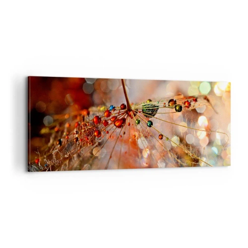 Vászonkép - Pókszálra fűzve - 100x40 cm