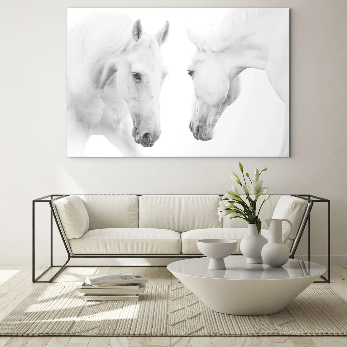 Üveg kép - Ez a barátság...? - 120x80 cm