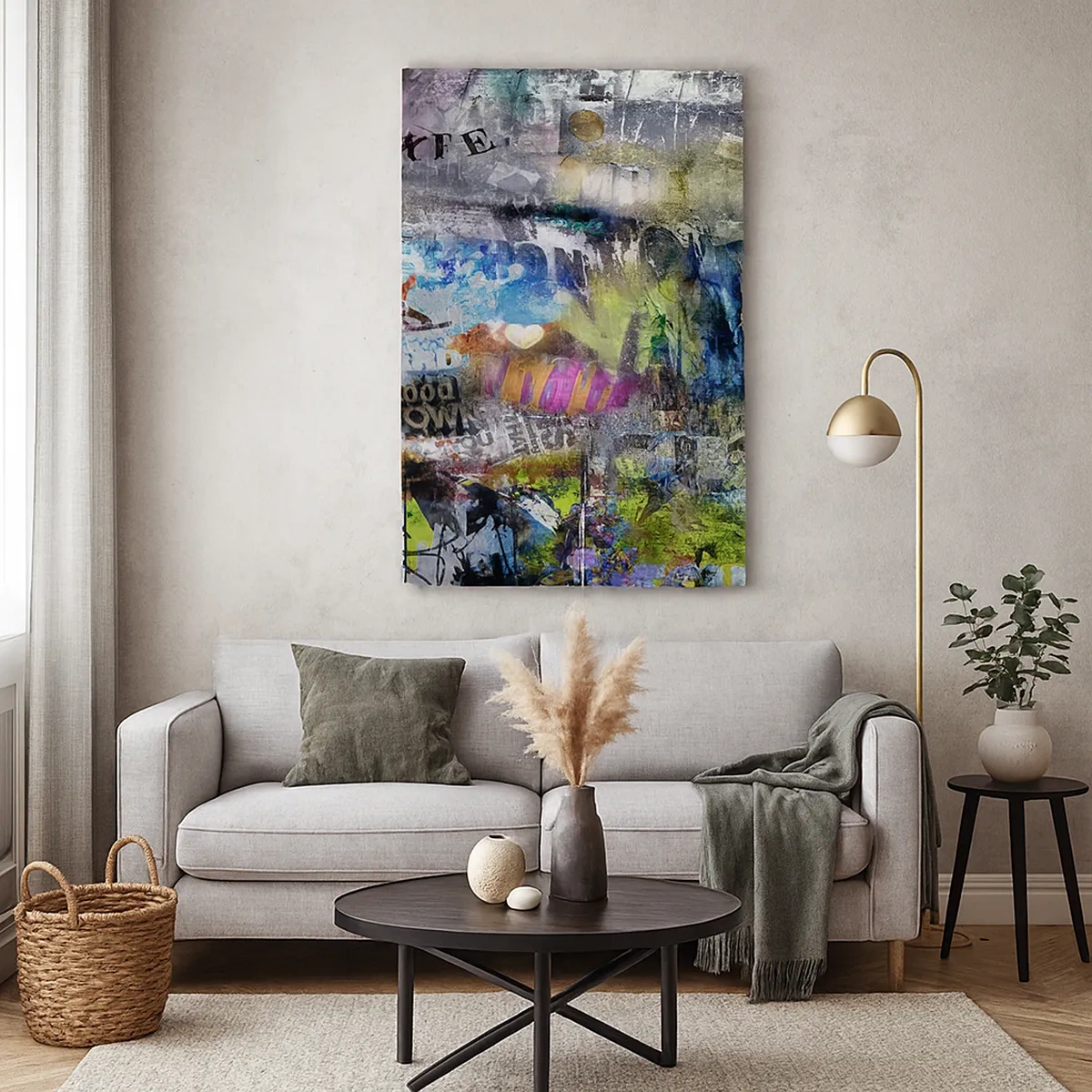 Vászonkép - Emlékek kollázsa - 50x70 cm