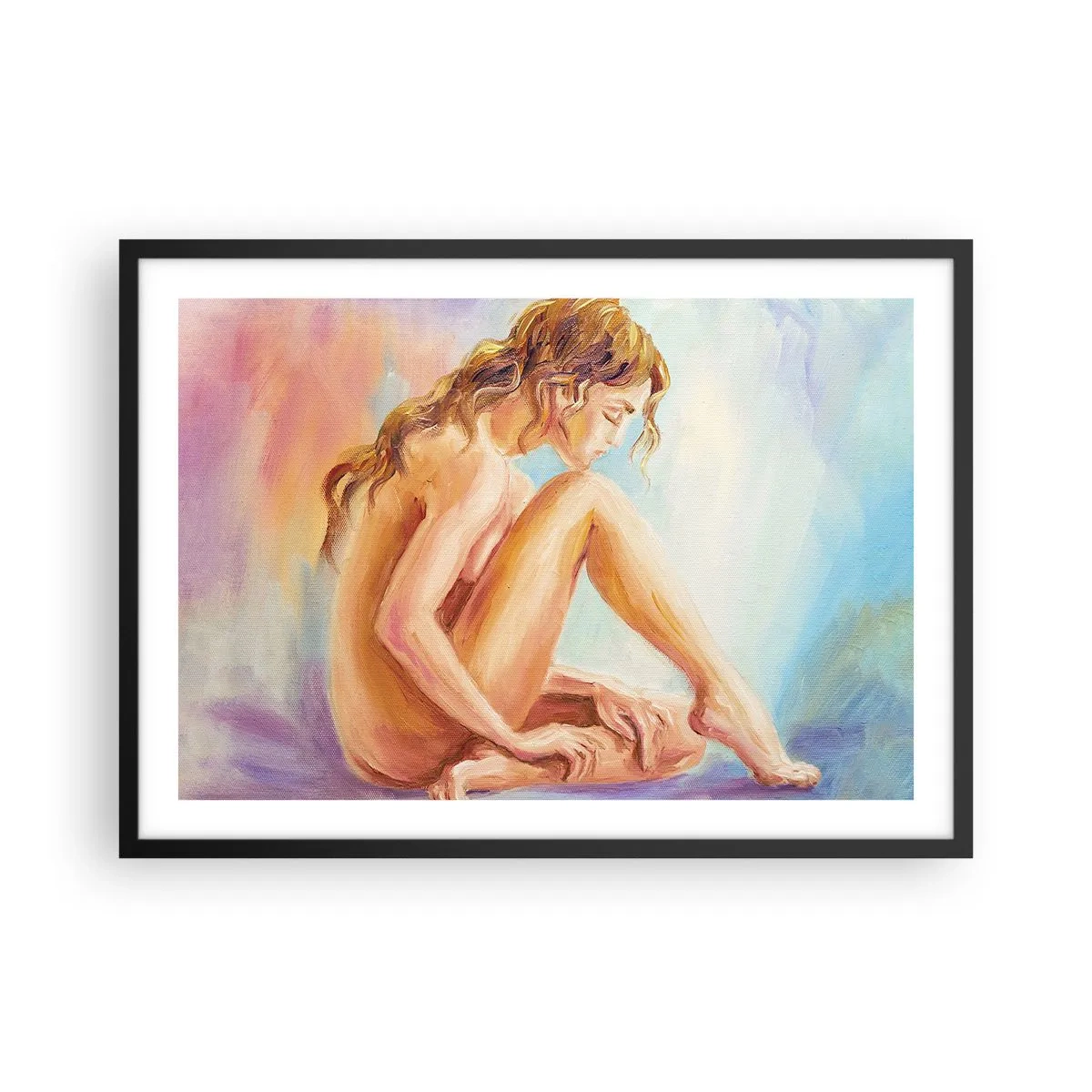 Poszter fehér keretben - A fiatalság cselekedete - 70x50 cm