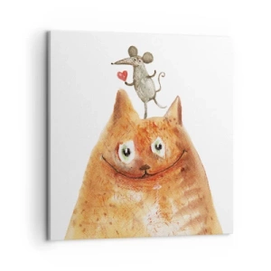 Vászonkép - A szerelem paradoxonjai - 60x60 cm