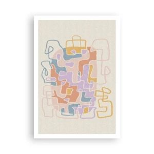 Poszter - Labirintus - egy örömteli kaland - 70x100 cm