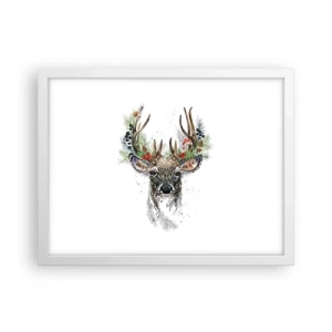 Poszter fekete keretben - Ünnepi köntösben - 40x30 cm