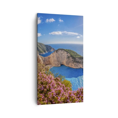 Vászonkép - Nagyszerű görög nyaralásom - 45x80 cm