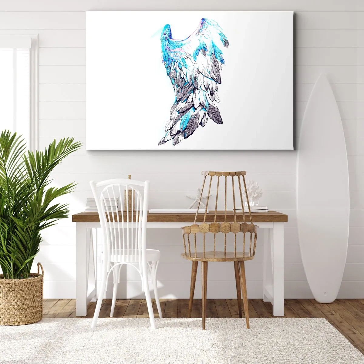 Vászonkép - Szükségem van szárnyakra - 100x70 cm