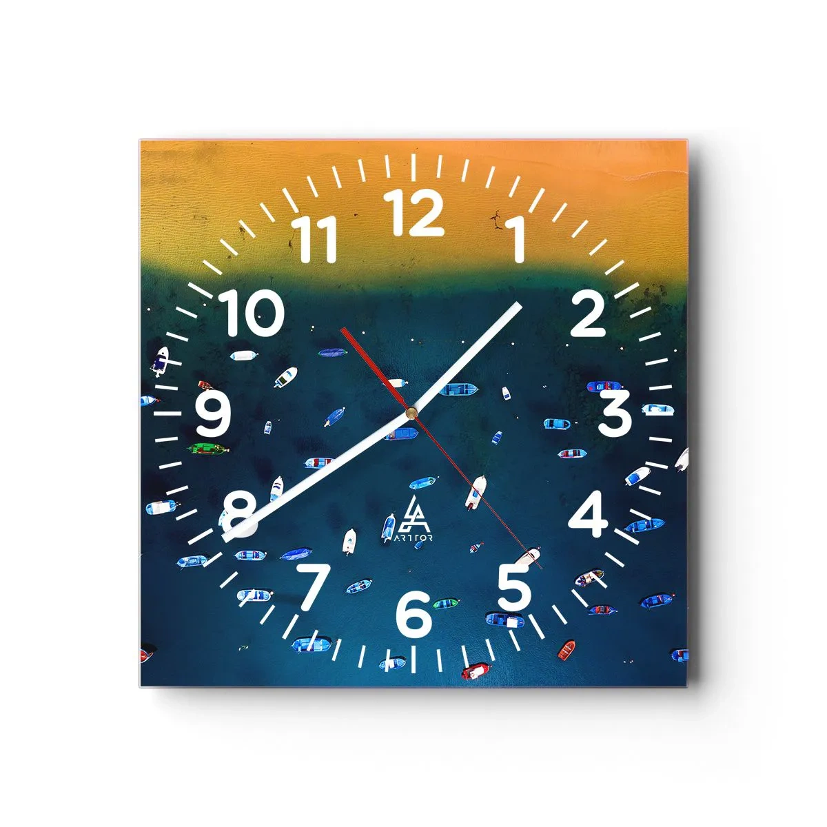 Falióra, Óra - Egy ünnepi játék - 40x40 cm