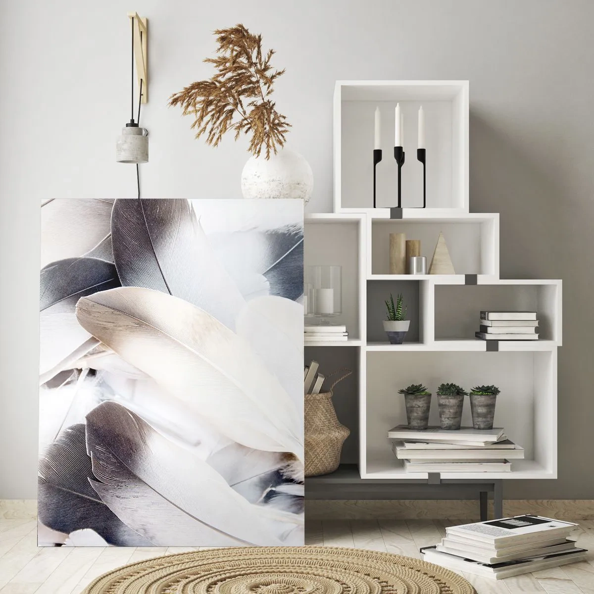 Üveg kép - Szinte angyali - 50x70 cm