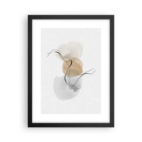 Poszter fehér keretben - Léggyöngyök - 30x40 cm