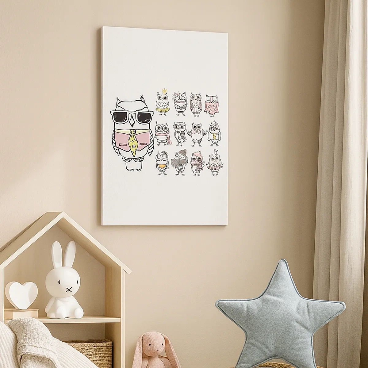 Vászonkép - Annyi lejátszandó szerep - 50x70 cm