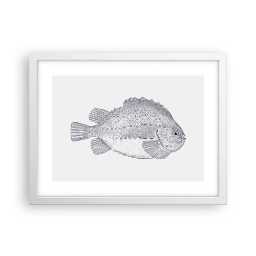 Poszter fekete keretben - A természettudós albumába - 40x30 cm