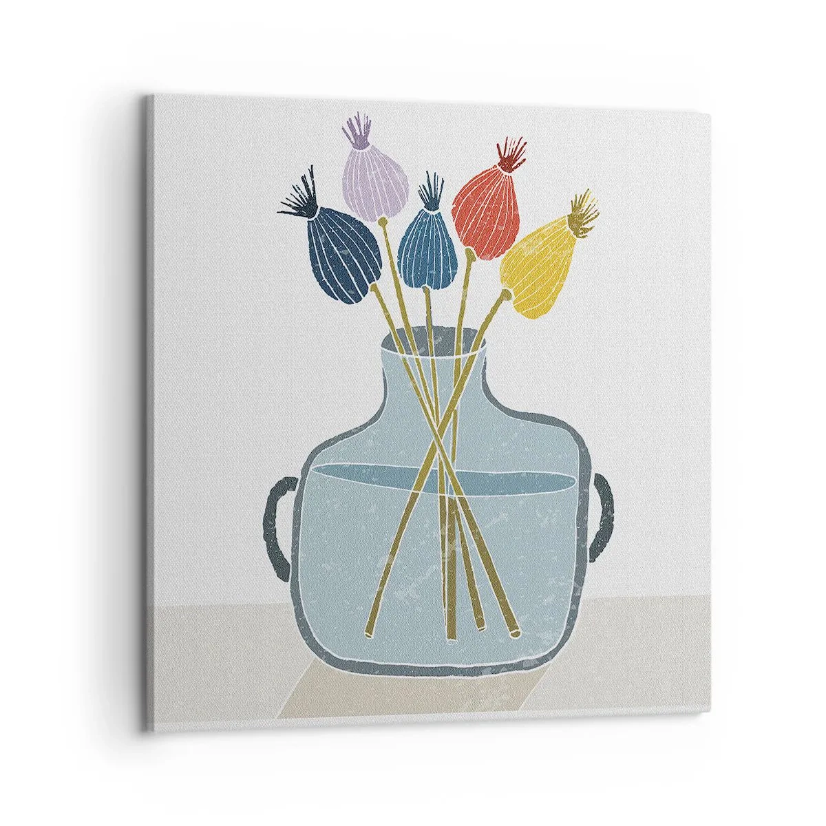 Vászonkép - Mint egy mákszem - 60x60 cm