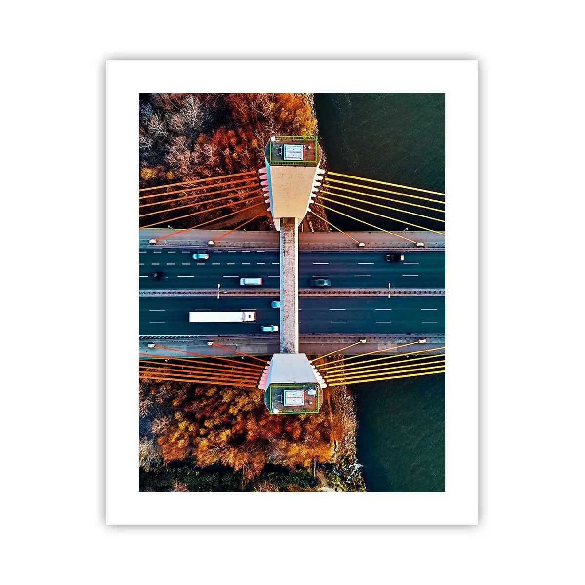 Poszter - TÚL a vizeken, túl az erdőkön - 40x50 cm