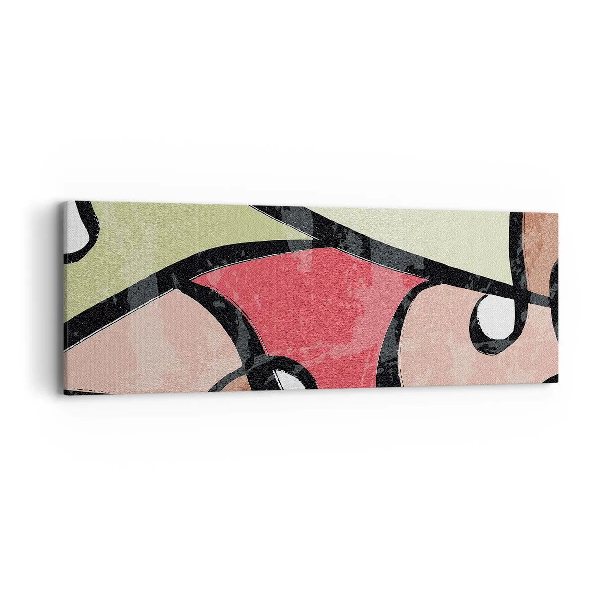 Vászonkép - Pirouettek a színek között - 90x30 cm