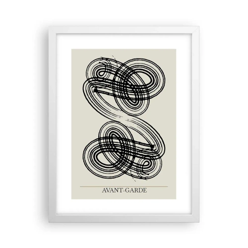 Poszter fekete keretben - Spontán jött ki - 30x40 cm