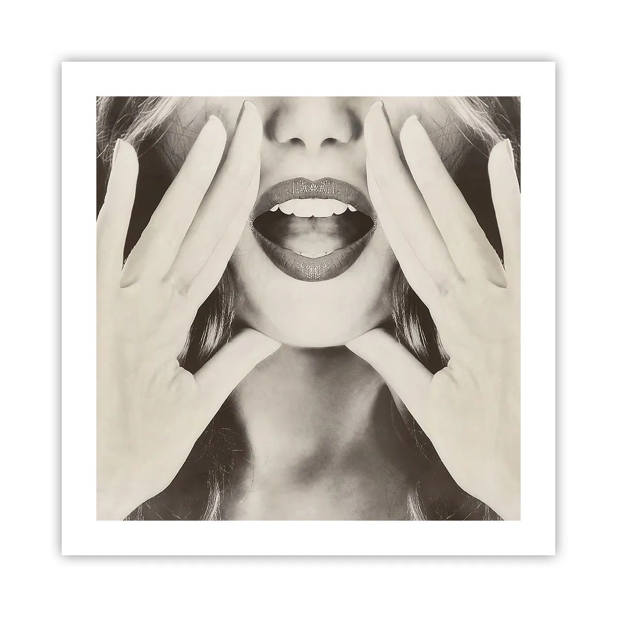 Poszter - Jövök már! - 50x50 cm