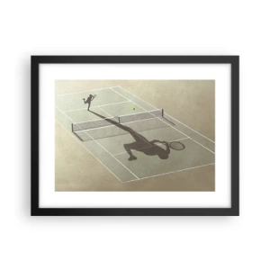 Poszter fehér keretben - Önmagumk legyőzése - 40x30 cm