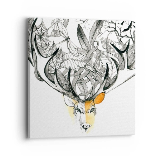 Vászonkép - A bőség szarvai - 40x40 cm