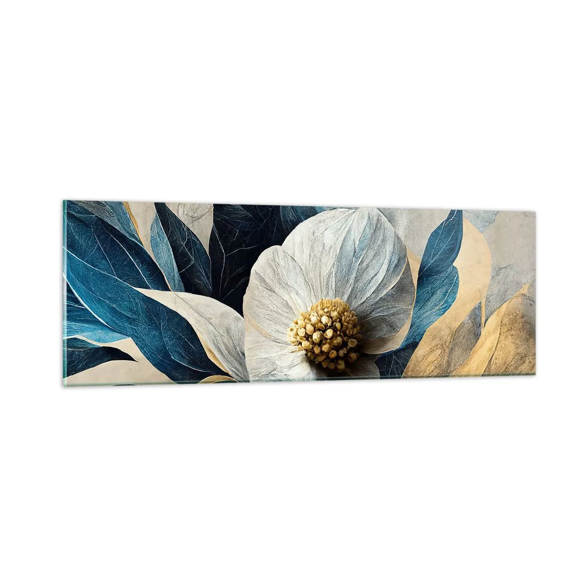 Üveg kép - Arany szíve van - 90x30 cm