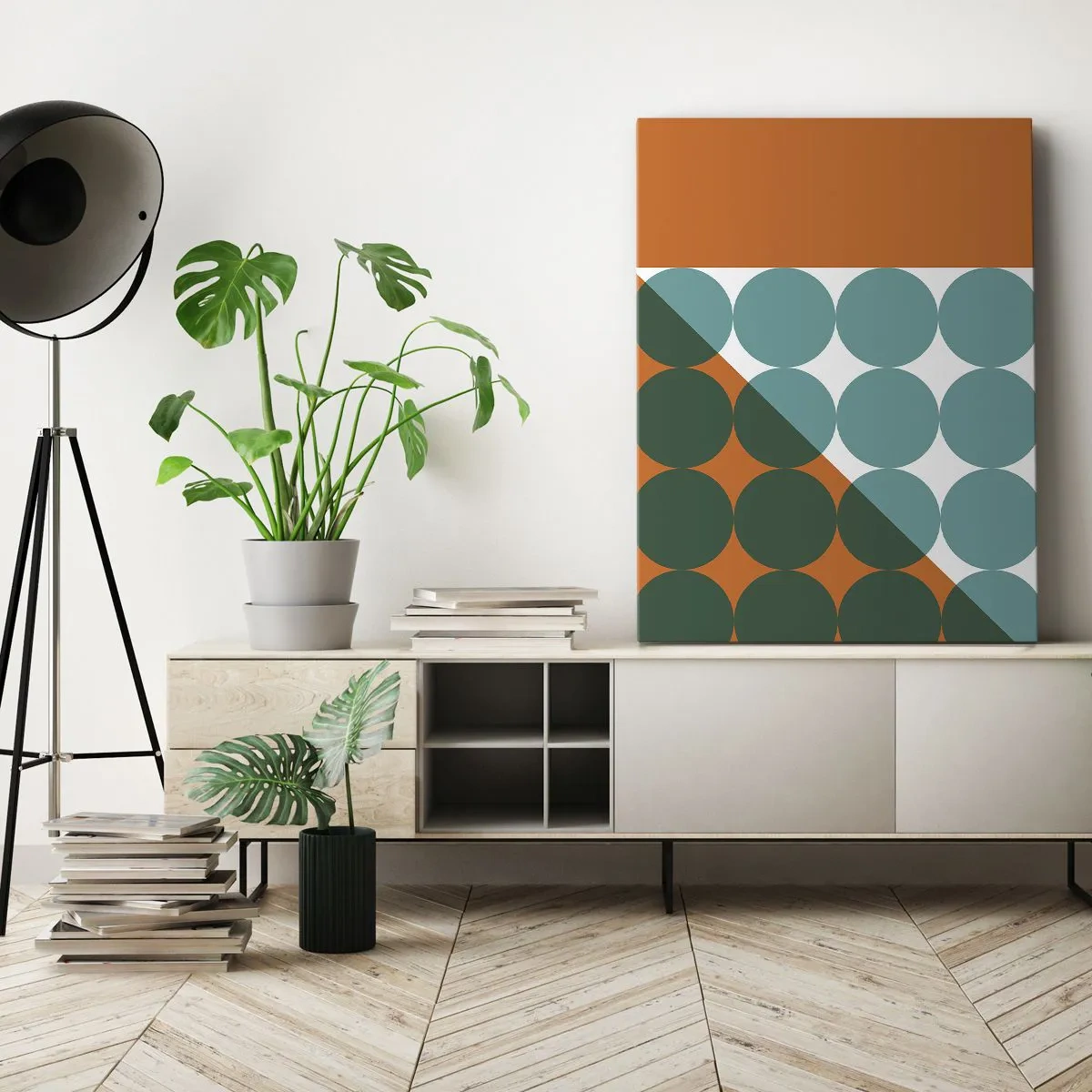 Vászonkép - Felfelé és átlósan - 70x100 cm