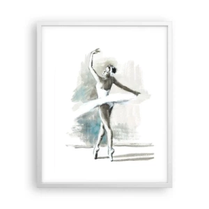 Poszter fekete keretben - Hattyúvá varázsolva - 40x50 cm