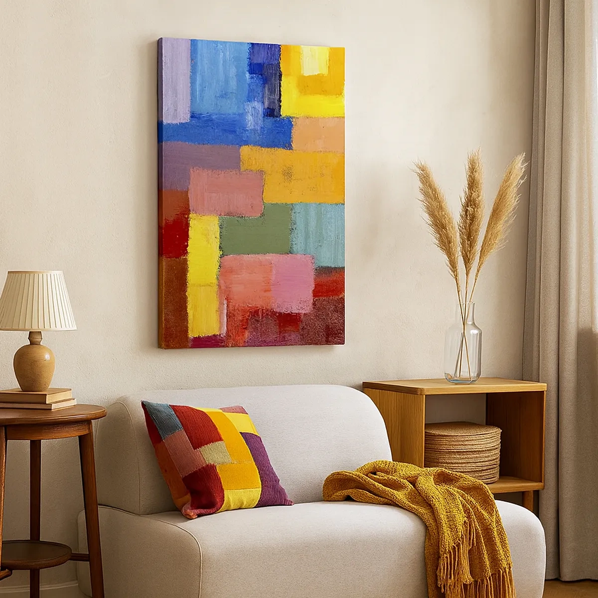 Vászonkép - Mindegyik más, mindegyik színes - 50x70 cm