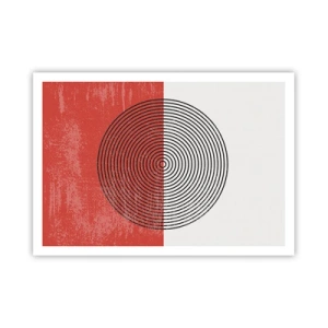 Poszter - Pont a célba - 100x70 cm