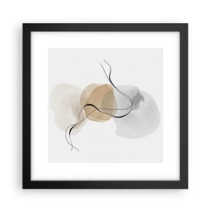 Poszter fehér keretben - Léggyöngyök - 30x30 cm