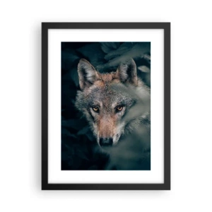 Poszter fehér keretben - Vadász - 30x40 cm