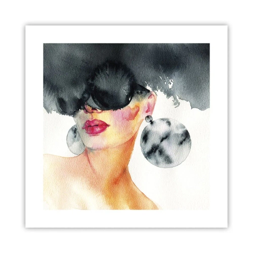 Poszter - Az elegancia titka - 40x40 cm