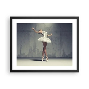 Poszter fehér keretben - Könnyű, mint a madár - 50x40 cm