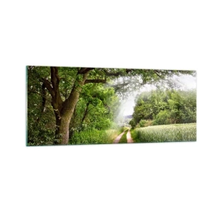 Üveg kép - Et in Arcadia ego - 100x40 cm