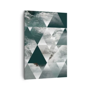 Vászonkép - Kristály perspektíva - 70x100 cm