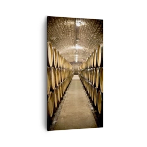 Vászonkép - Egy téglapincében - 55x100 cm