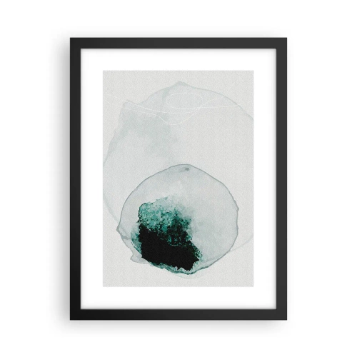 Poszter fehér keretben - Egy vízcseppben - 30x40 cm