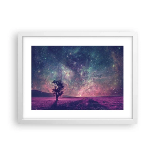 Poszter fekete keretben - Varázslatos ég alatt - 40x30 cm