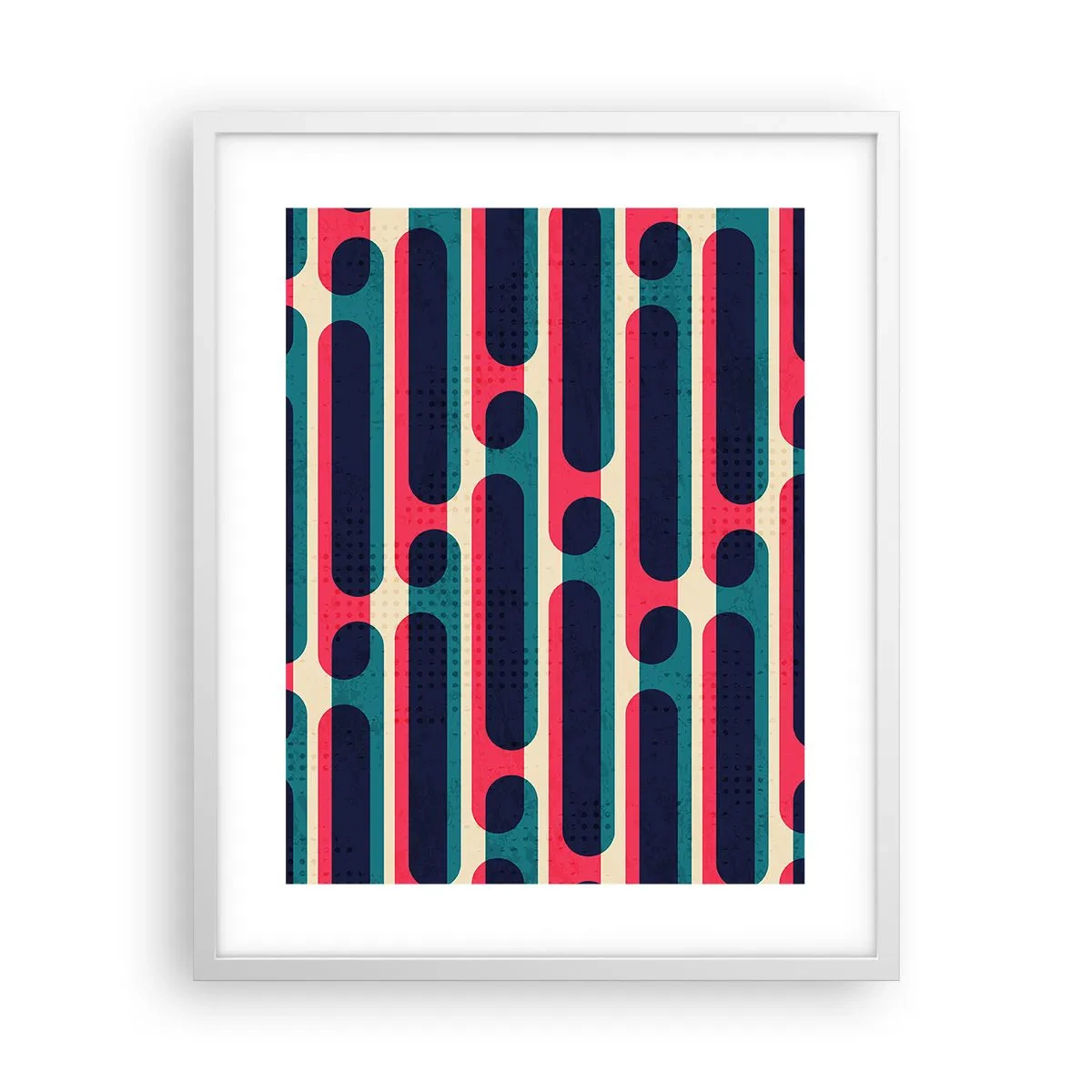 Poszter fekete keretben - Mélységben és előre - 40x50 cm