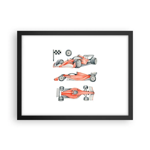 Poszter fehér keretben - Egy álom elérése - 40x30 cm