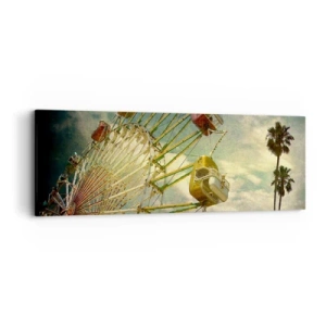 Vászonkép - Lesz, lesz mulatság.... - 90x30 cm