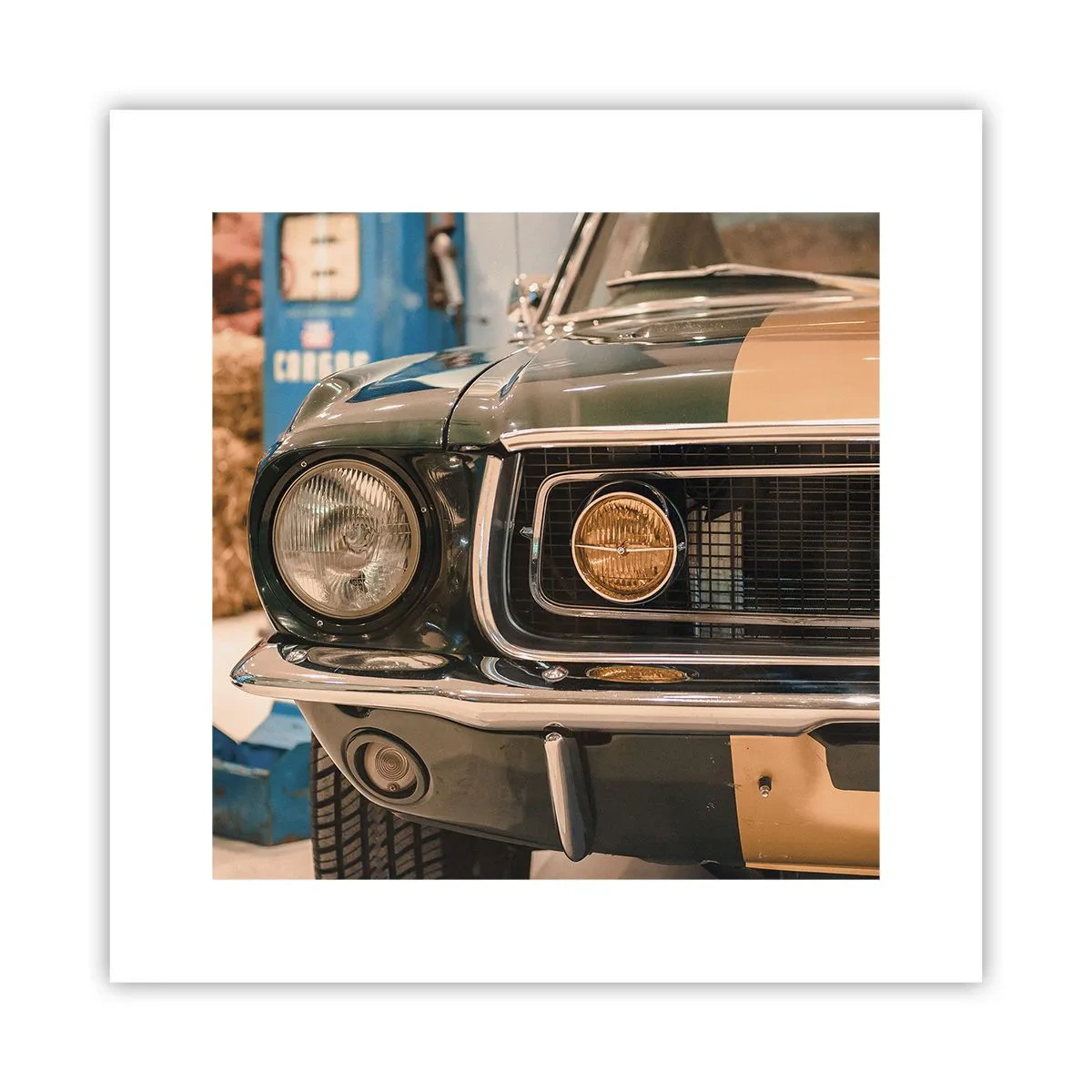 Poszter - Találkozás a legendával - 30x30 cm