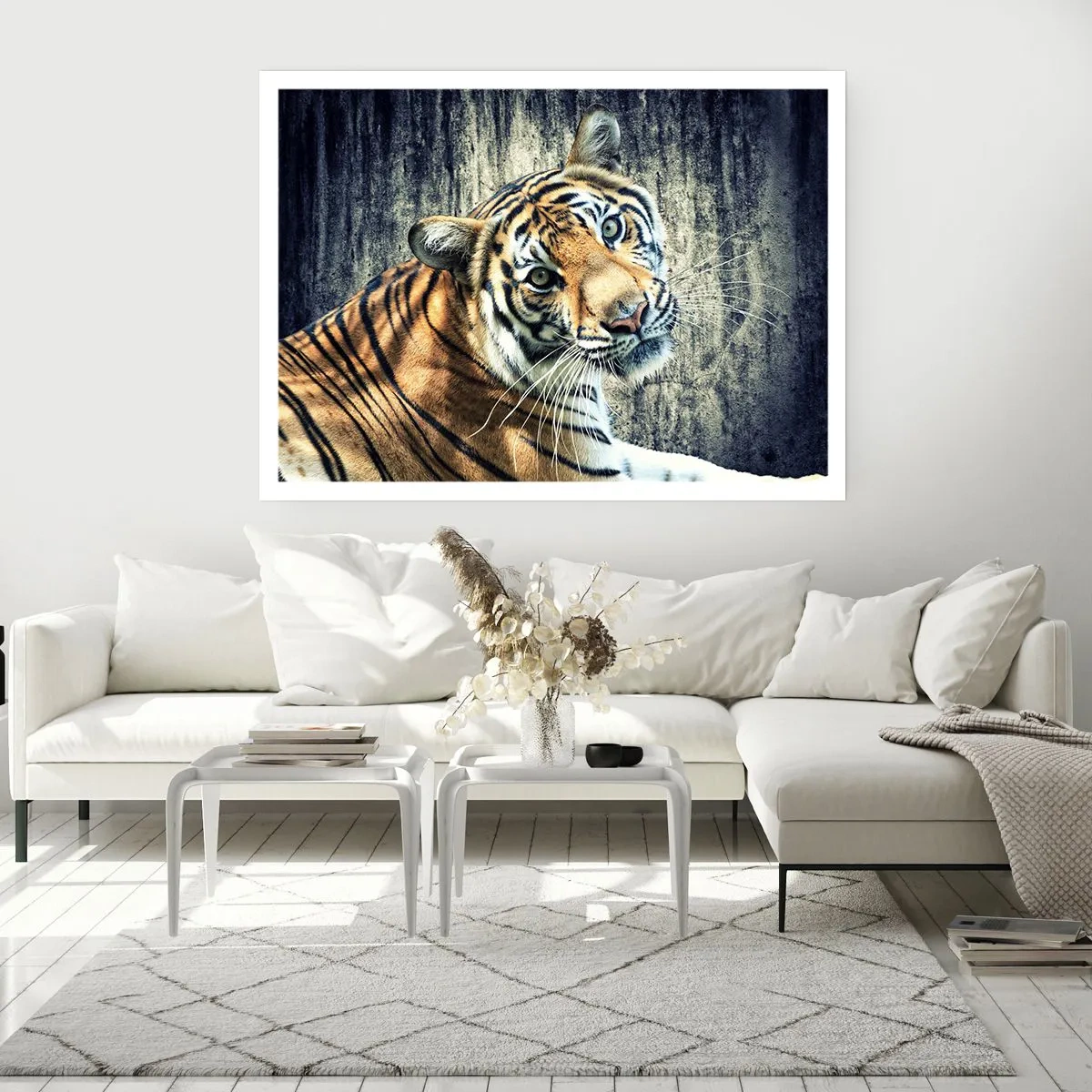 Poszter - Portré a fénysugárban - 70x50 cm