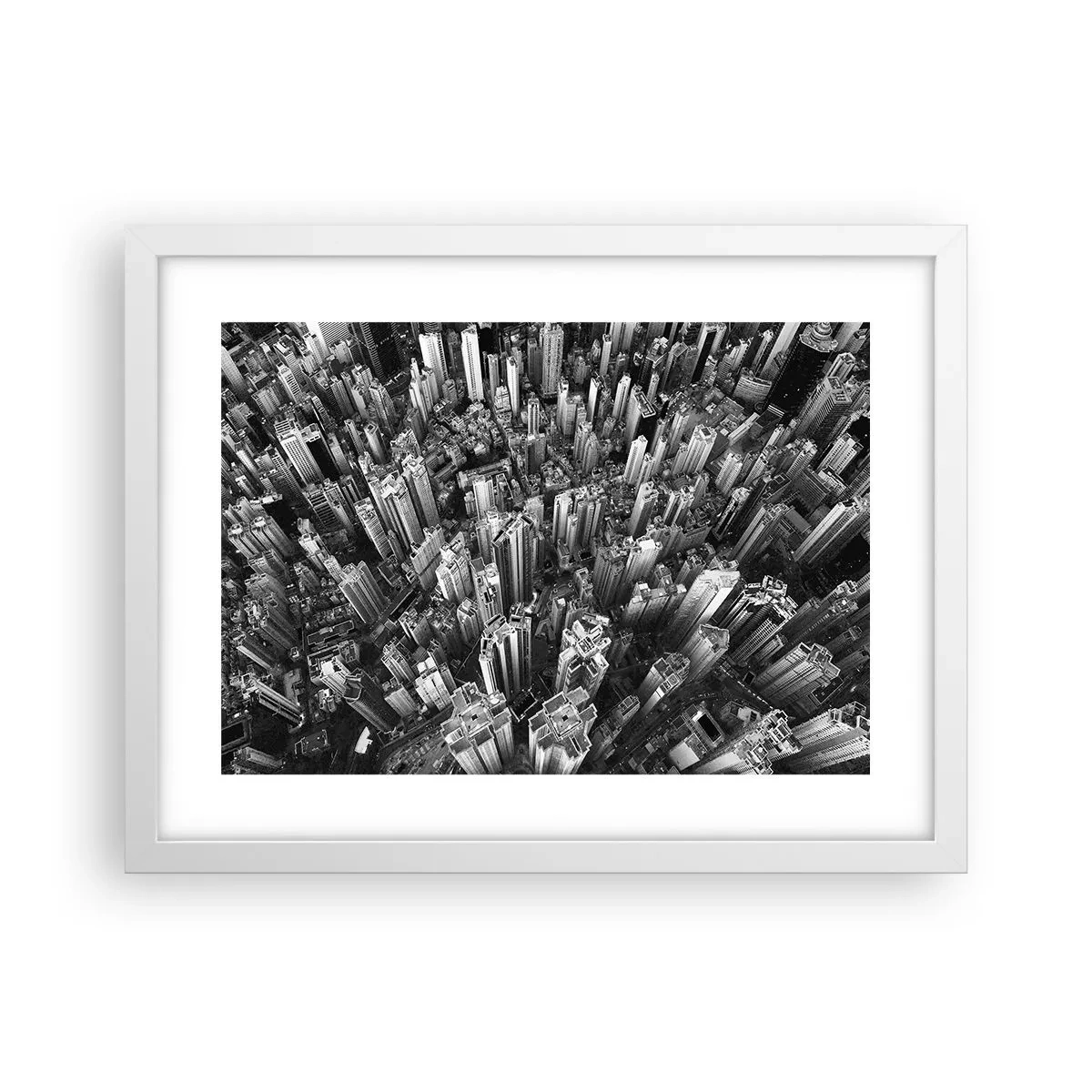 Poszter fekete keretben - Továbbra is feljebb és feljebb - 40x30 cm