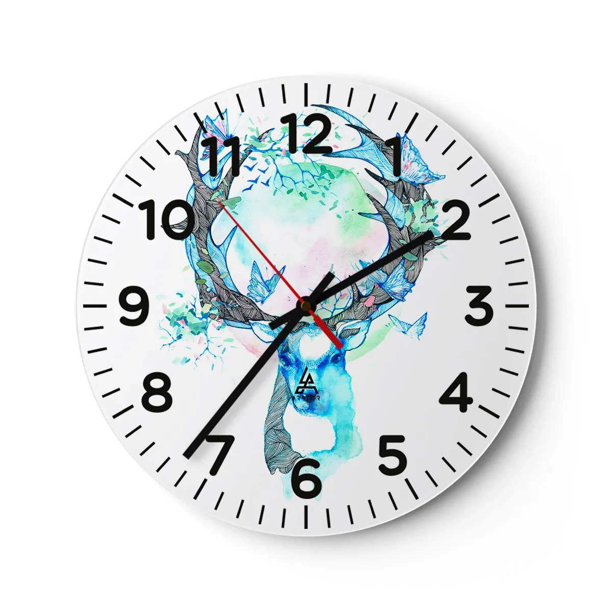 Falióra, Óra - A természet ereje és gyengédsége - 30x30 cm