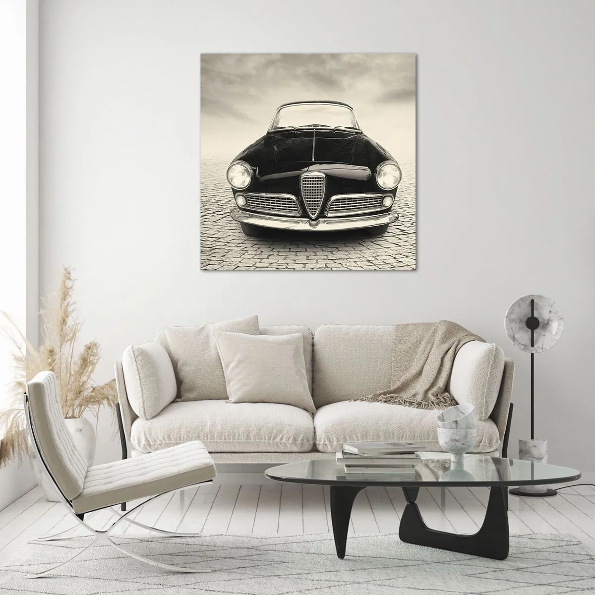 Üveg kép - És hogy ne szeretnél engem? - 60x60 cm