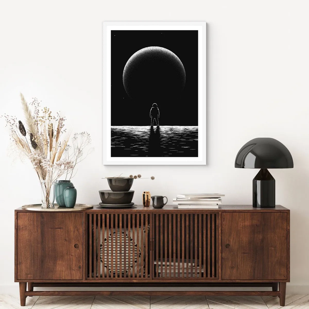 Poszter fekete keretben - Szemtől szemben - 61x91 cm