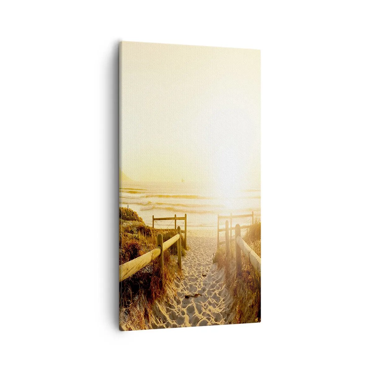 Vászonkép - A dűnén túl, a nap felé - 55x100 cm